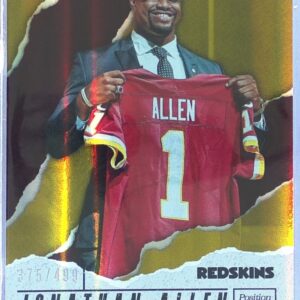 2017 Panini Father's Day Jonathan Allen /499 RC #56 Redskins