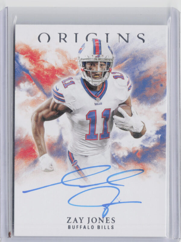 2017 Panini Origins Zay Jones AU #RA-ZJ Bills Rookie Autographs