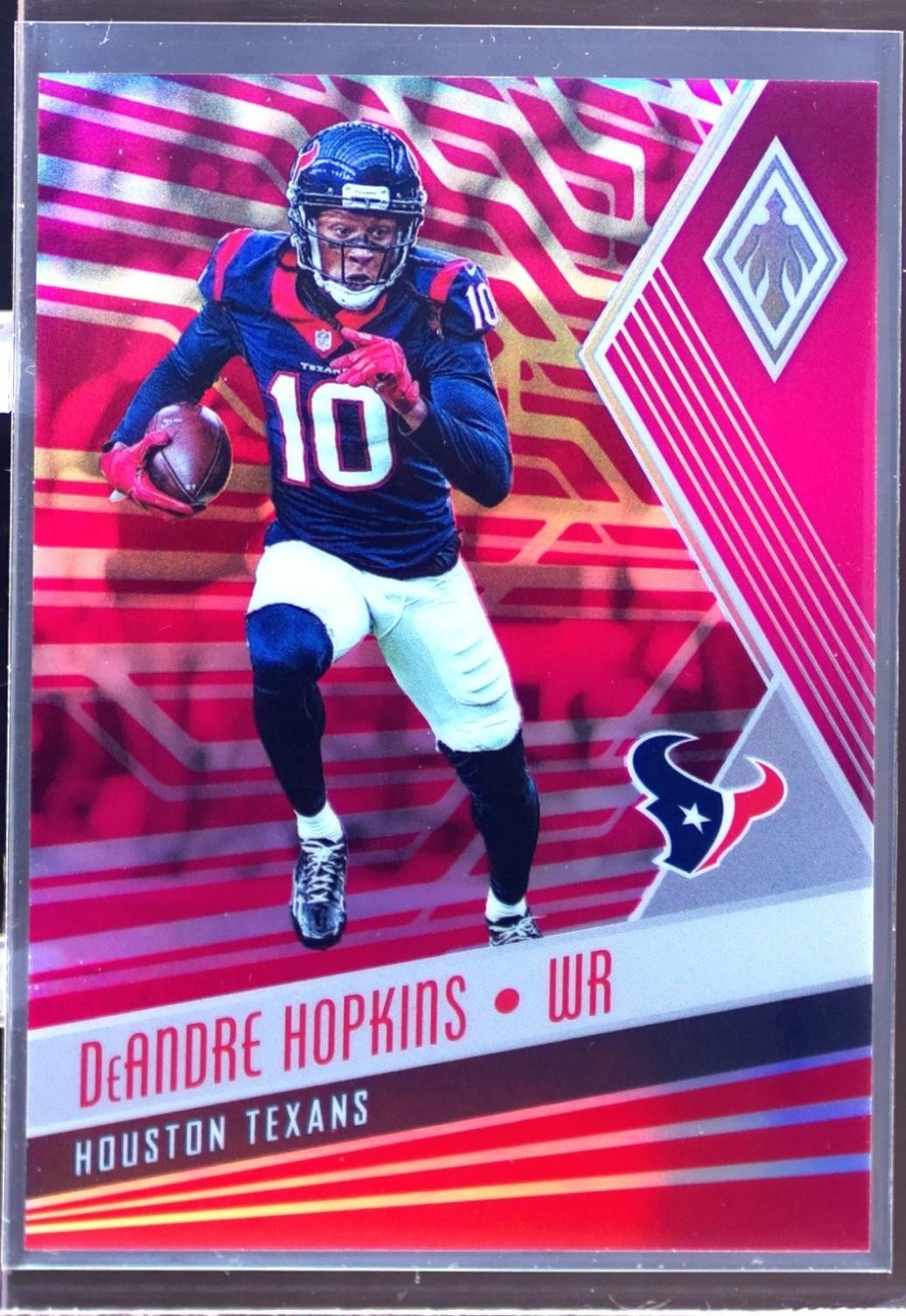 2017 Panini Phoenix DeAndre Hopkins Pink /199 #6 Texans