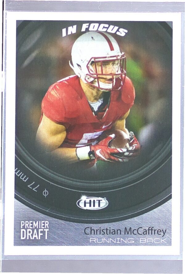 2017 SAGE HIT Christian McCaffrey RC #127 Cardinal