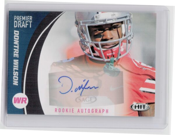 2017 SAGE HIT Dontre Wilson AU #A35 Buckeyes Autographs