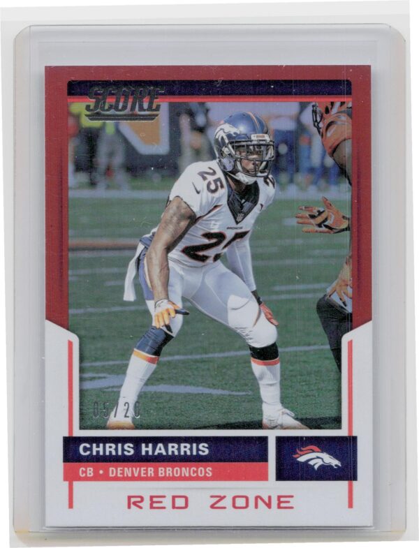 2017 Score Chris Harris Red Zone #269 Broncos