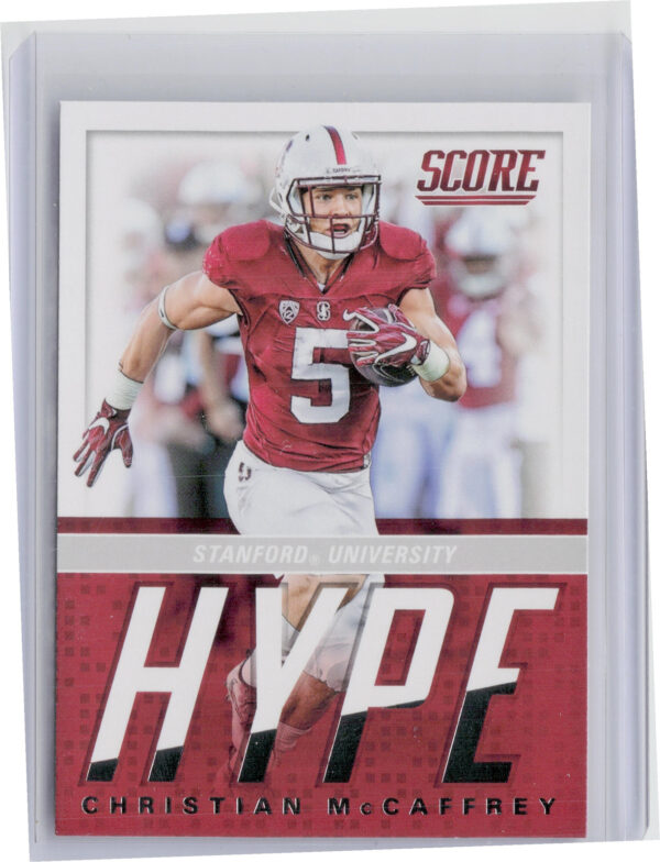 2017 Score Christian McCaffrey #11 Cardinal Hype