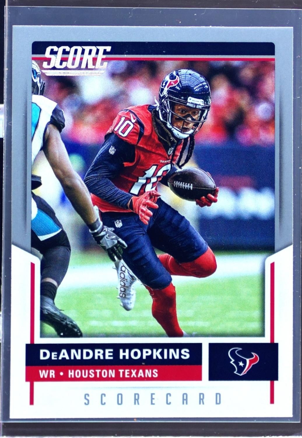 2017 Score DeAndre Hopkins Scorecard #139 Texans