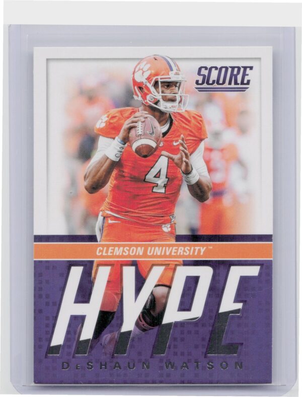2017 Score Deshaun Watson #13 Tigers Hype