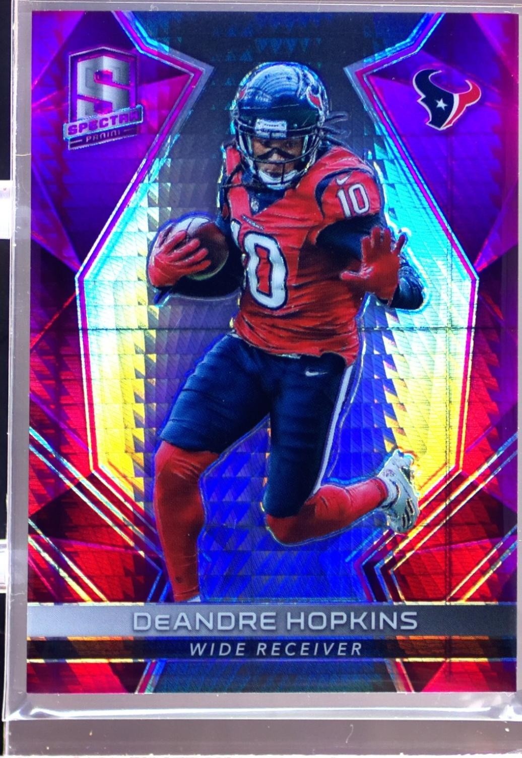 2017 Spectra DeAndre Hopkins Neon Pink /15 #109 Texans