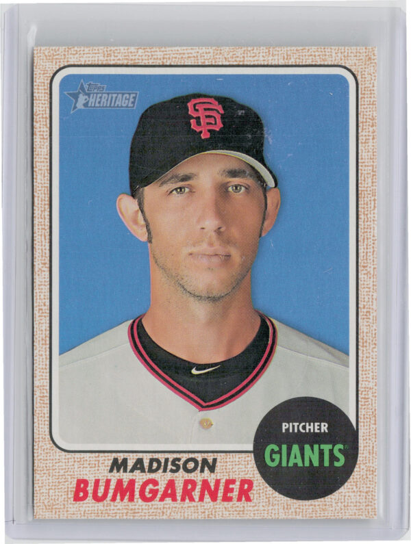 2017 Topps Heritage Madison Bumgarner SP VAR #460 Giants