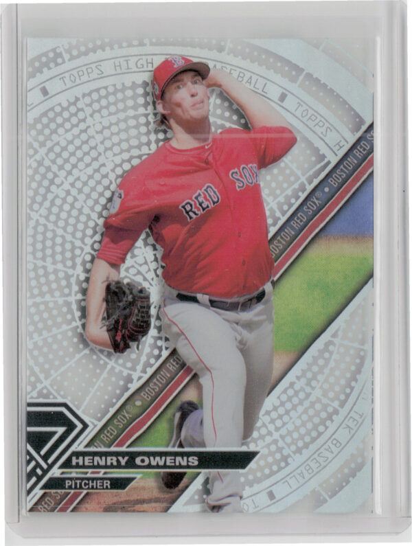 2017 Topps High Tek Henry Owens #HT-HO Sox
