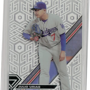 2017 Topps High Tek Julio Urias Chainlink Hexagons #HT-JU Dodgers