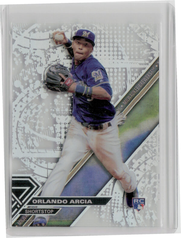 2017 Topps High Tek Orlando Arcia #HT-OA Brewers