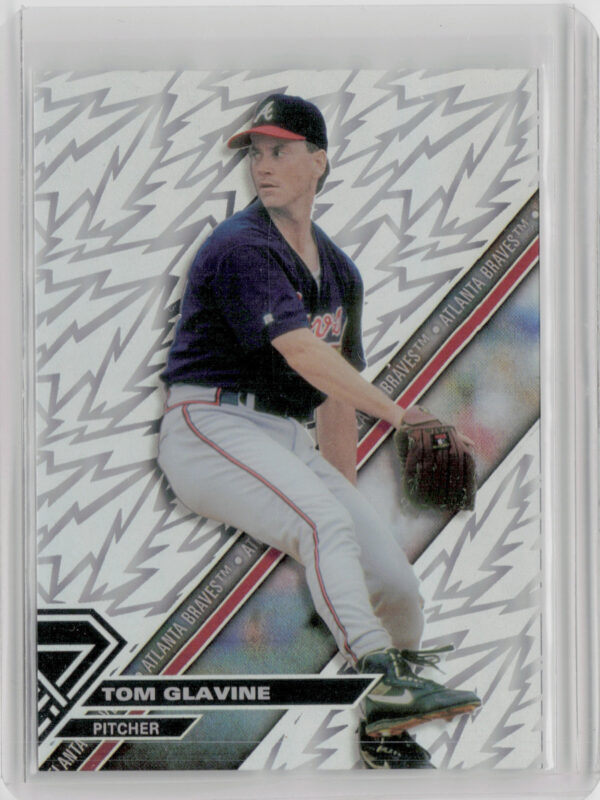 2017 Topps High Tek Tom Glavine Lightning #HT-TGL Braves