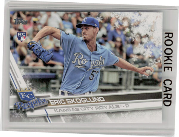 2017 Topps Holiday Eric Skoglund RC #HMW8 Royals