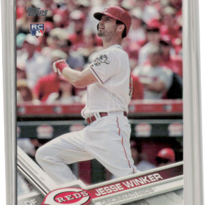 2017 Topps Holiday Jesse Winker RC #HMW67 Reds