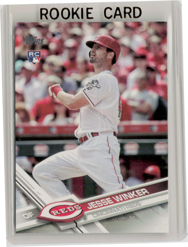2017 Topps Holiday Jesse Winker RC #HMW67 Reds