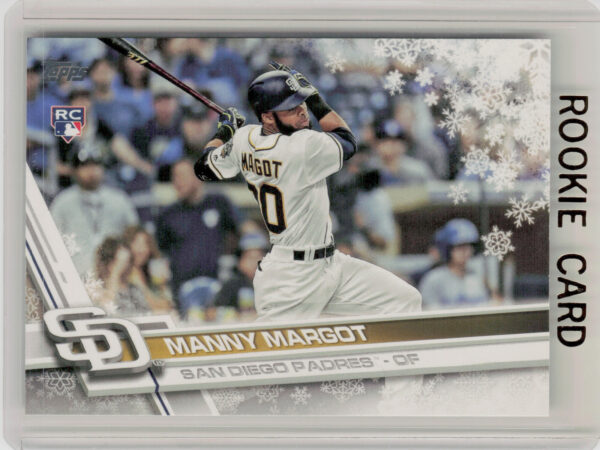 2017 Topps Holiday Manny Margot RC #HMW105 Padres