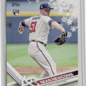 2017 Topps Holiday Sean Newcomb RC #HMW3 Braves
