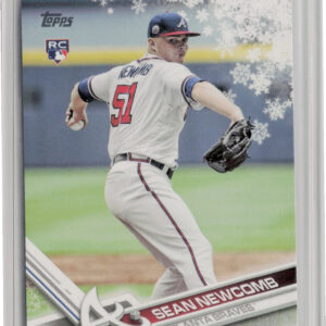2017 Topps Holiday Sean Newcomb RC #HMW3 Braves