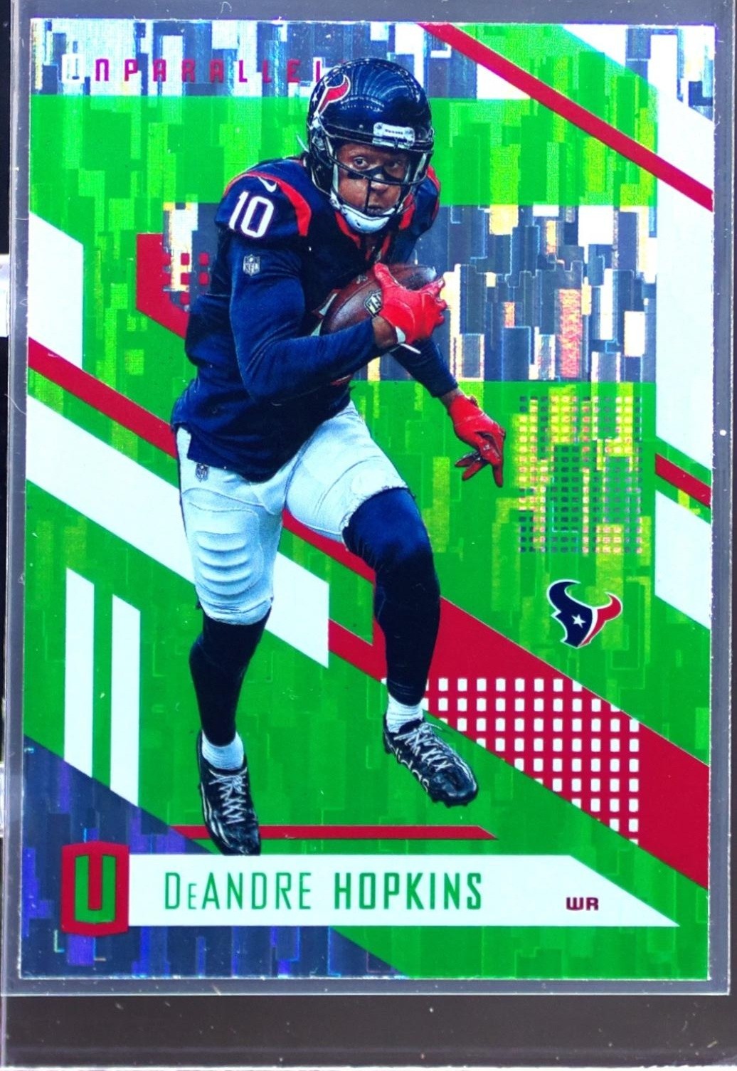 2017 Unparalleled DeAndre Hopkins Lime Green #51 Texans