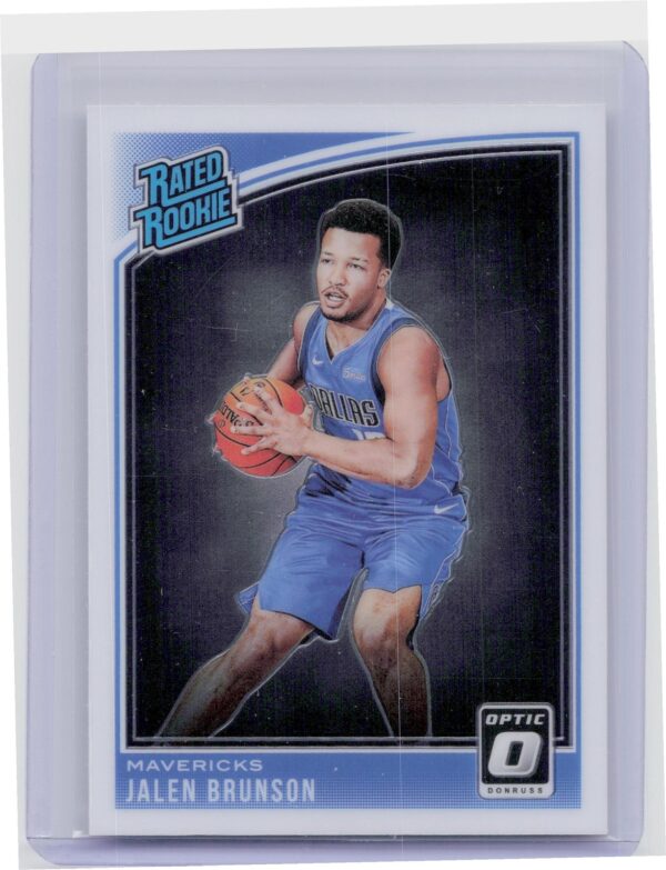 2018-19 Donruss Optic Jalen Brunson RC #179 Mavericks