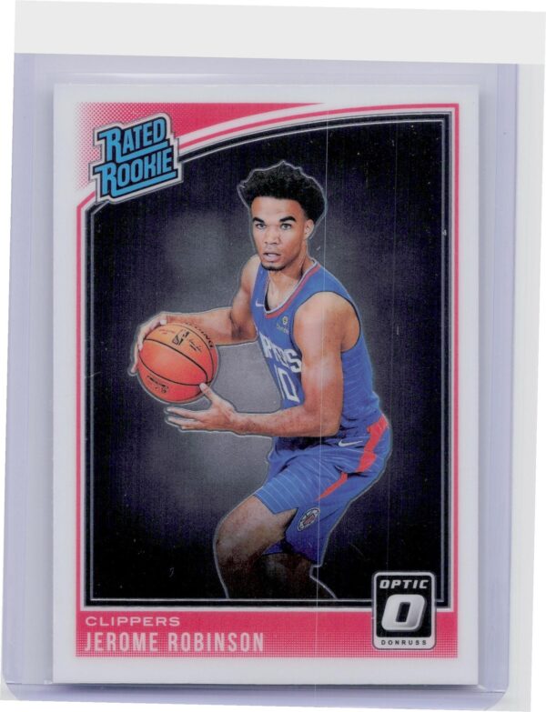 2018-19 Donruss Optic Jerome Robinson RC #152 Clippers