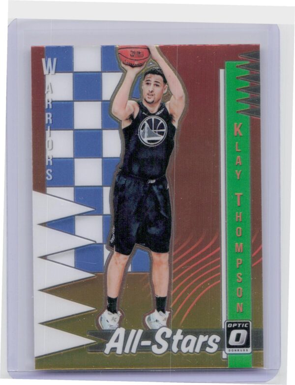 2018-19 Donruss Optic Klay Thompson #17 Warriors All Stars