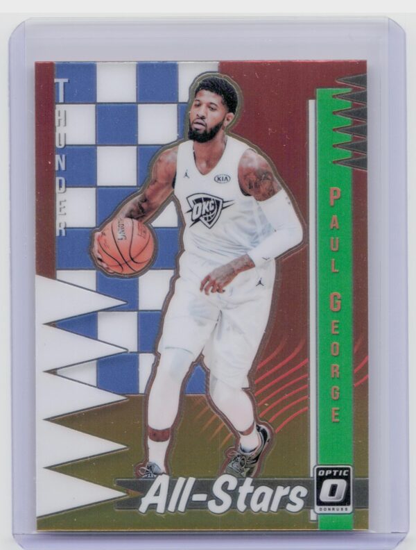 2018-19 Donruss Optic Paul George #6 Thunder All Stars