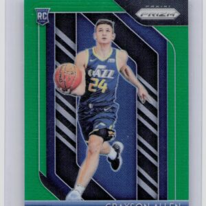 2018-19 Panini Prizm Grayson Allen Prizms Green #123 Jazz