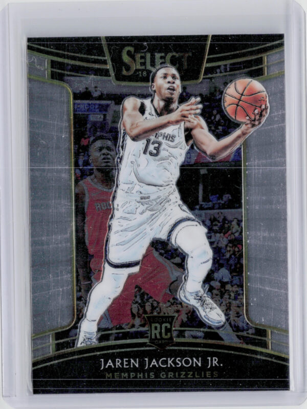 2018-19 Panini Select Jaren Jackson Jr. RC #35 Grizzlies
