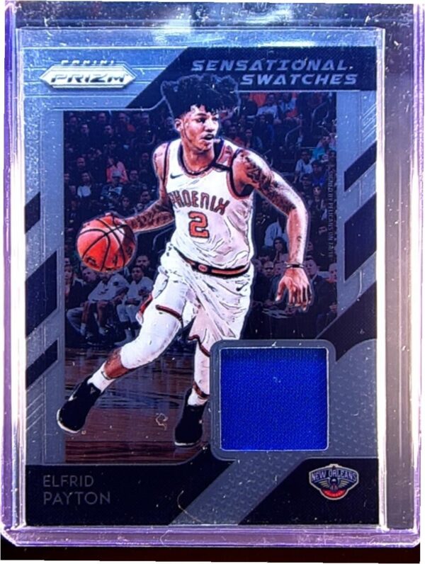 2018-19 Prizm Elfrid Payton JSY #24 Pelicans Sensational Swatches