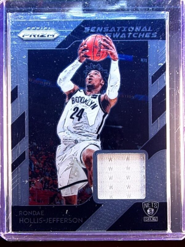2018-19 Prizm Rondae Hollis-Jefferson JSY #3 Nets Sensational Swatches