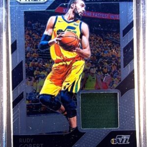 2018-19 Prizm Rudy Gobert JSY #35 Jazz Sensational Swatches