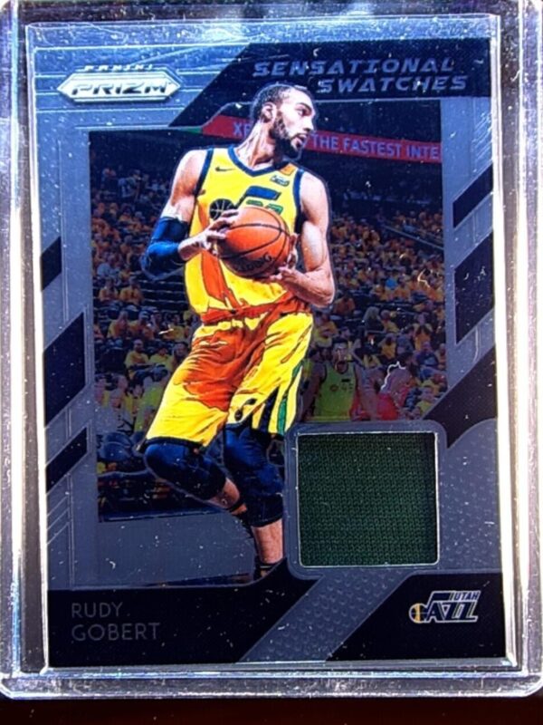 2018-19 Prizm Rudy Gobert JSY #35 Jazz Sensational Swatches