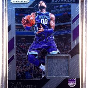 2018-19 Prizm Willie Cauley-Stein JSY #52 Kings Sensational Swatches