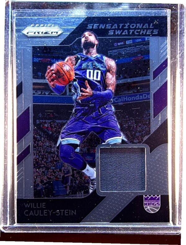 2018-19 Prizm Willie Cauley-Stein JSY #52 Kings Sensational Swatches