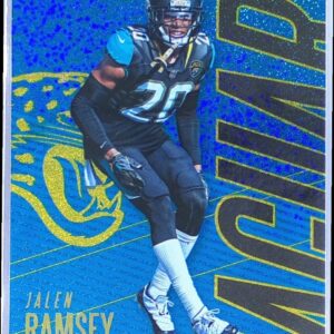 2018 Absolute Jalen Ramsey Spectrum Blue #48 Jaguars