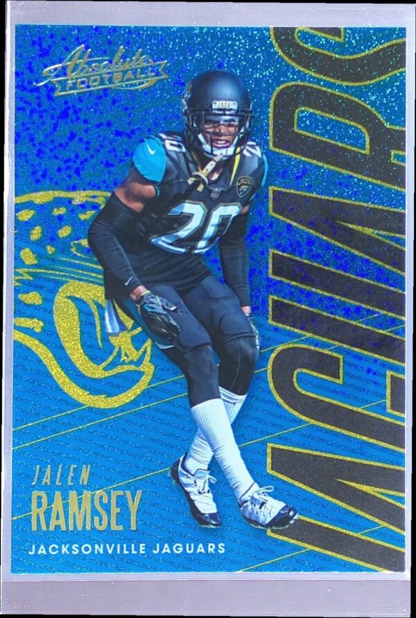 2018 Absolute Jalen Ramsey Spectrum Blue #48 Jaguars