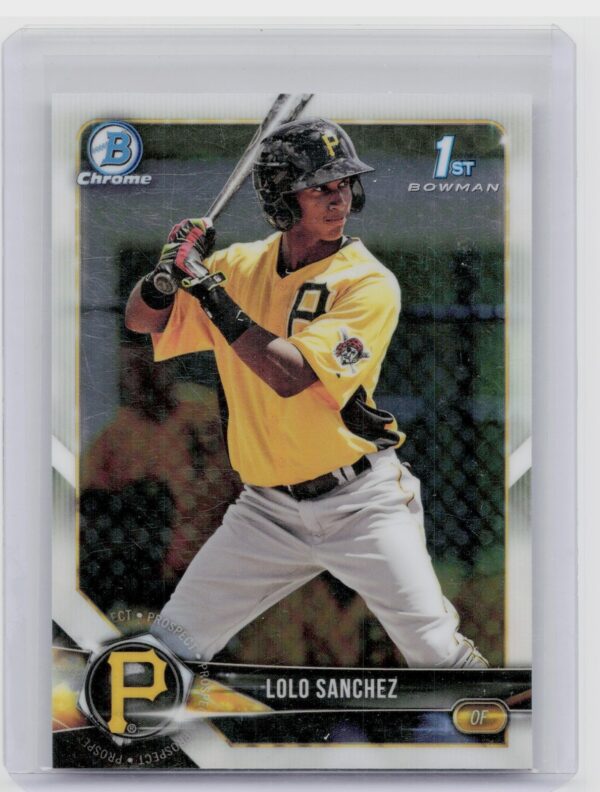 2018 Bowman Chrome LoLo Sanchez #BCP247 Pirates Prospects