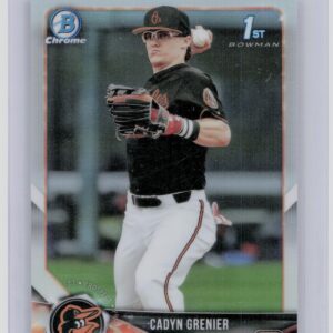 2018 Bowman Draft Cadyn Grenier Chrome #BDC-134 Orioles