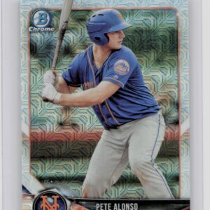 2018 Bowman Pete Alonso #BCP137 Mets Chrome Prospects Mojo Refractor