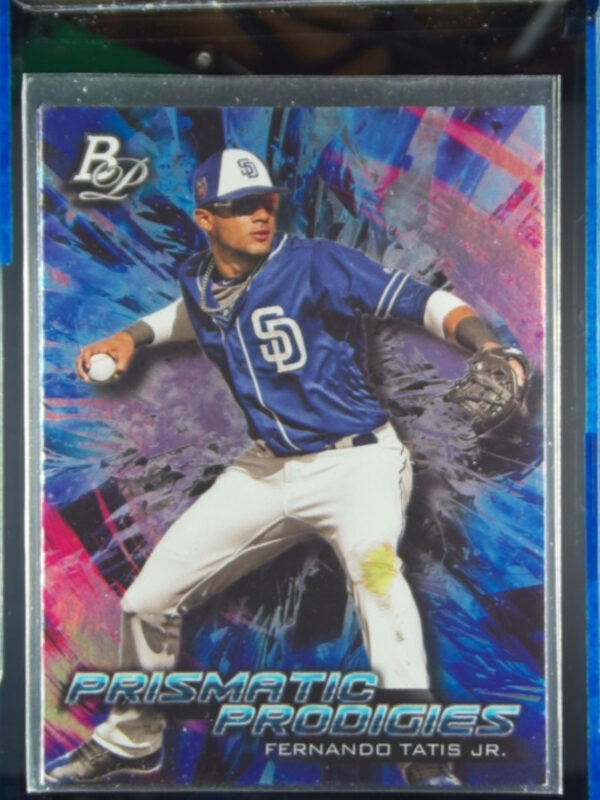 2018 Bowman Platinum Fernando Tatis Jr. #PPP-34 Padres Prismatic Prodigies