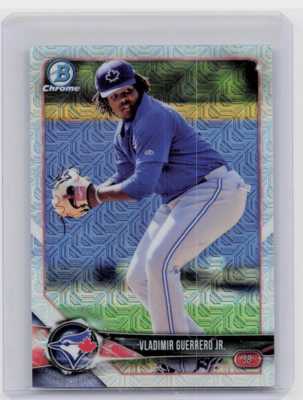 2018 Bowman Vladimir Guerrero Jr. #BCP150 Jays Chrome Prospects Mojo Refractor