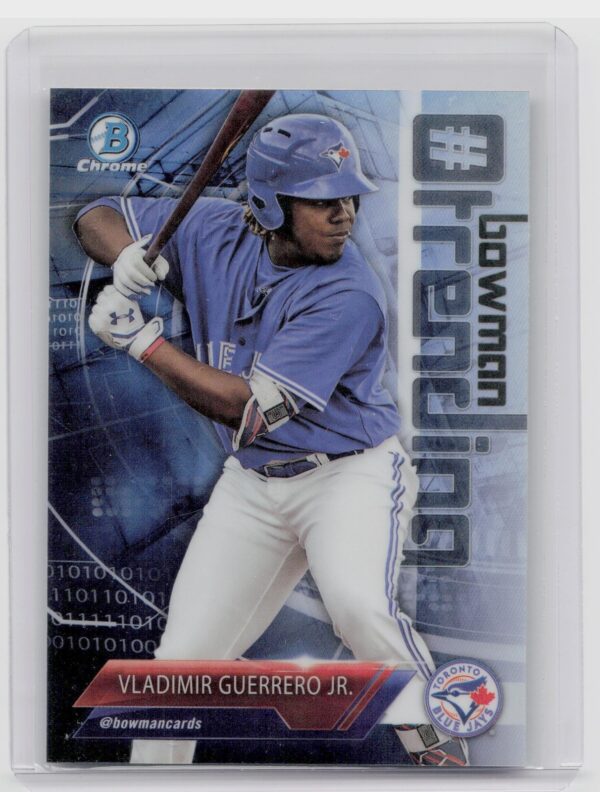 2018 Bowman Vladimir Guerrero Jr. ##-VG Jays Chrome #BowmanTrending