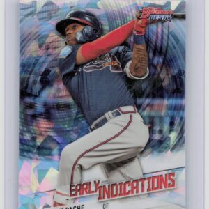 2018 Bowman's Best Cristian Pache #EI-5 Braves Early Indications
