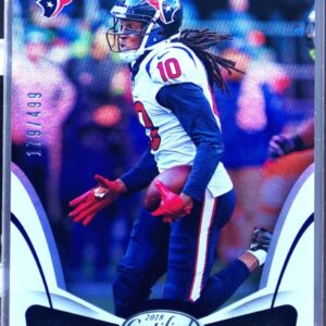 2018 Certified DeAndre Hopkins Mirror Silver /499 #90 Texans