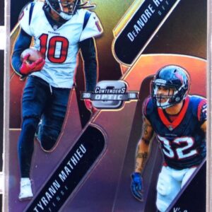2018 Contenders Optic DeAndre Hopkins / Tyrann Mathieu /175 #XO-HOU Texans