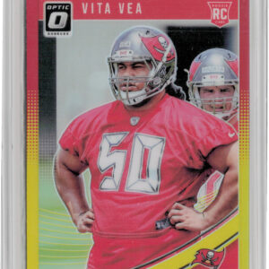 2018 Donruss Optic Vita Vea Red and Yellow #104 Buccaneers