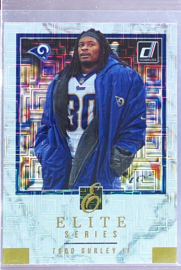 2018 Donruss Todd Gurley II #ES-14 Rams Elite Series