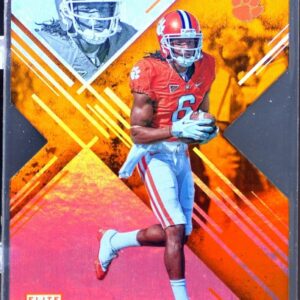 2018 Elite Draft Picks DeAndre Hopkins Status Die Cut Orange #28 Tigers