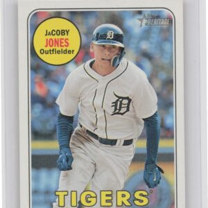 2018 Heritage JaCoby Jones SP VAR #636 Tigers