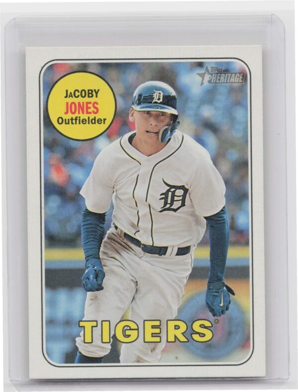 2018 Heritage JaCoby Jones SP VAR #636 Tigers